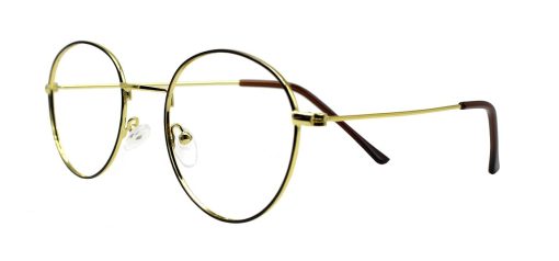 Golden Round Glasses 241114 2