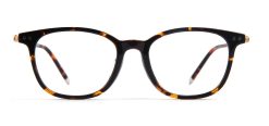 Brown Tortoise Square Glasses 050711 5
