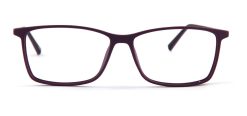 Purple Square Glasses 120157 5