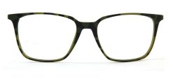 Green Tortoise Square Glasses 120135 6