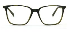 Green Tortoise Square Glasses 120135 5