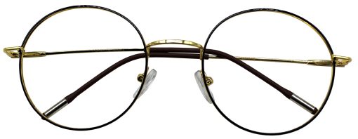 Golden Round Glasses 231117 1