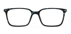 Green Tortoise Square Glasses 100125 7