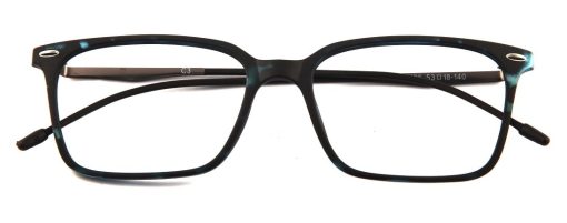 Green Tortoise Square Glasses 100125 1